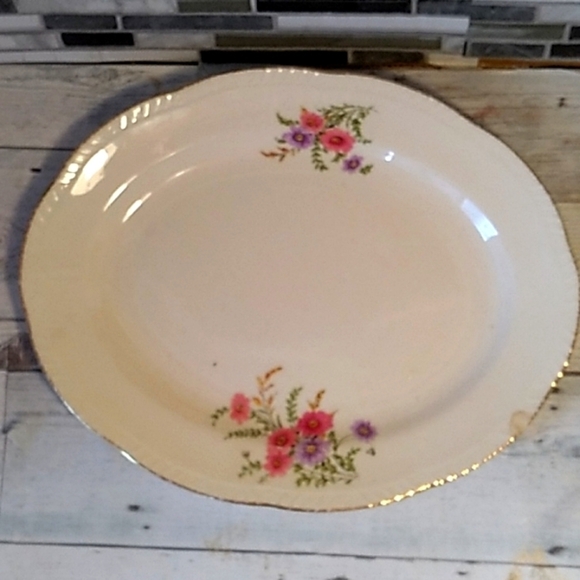 Antique Homer Laughlin platter Made in Newell WV in August 1915 - Picture 1 of 6